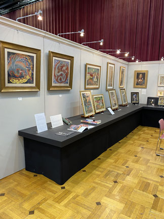 西陣織展示